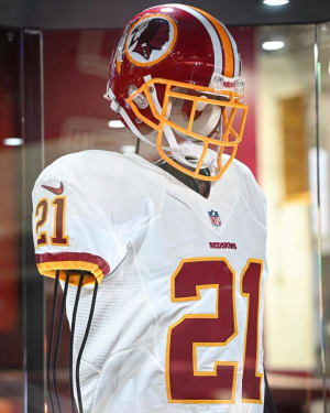 Memorial installation remembering the late Sean Taylor at FedEx Field.